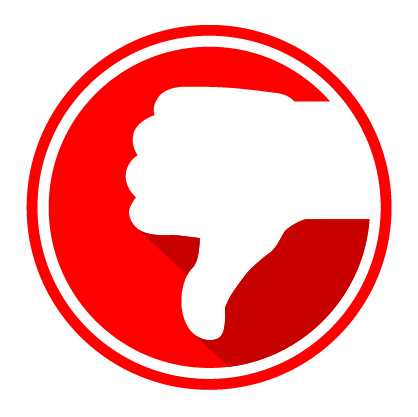 Thumbs down | Ira, MI | Four Seasons Heating & Air Conditioning Inc.