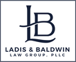 A logo for a law firm called Ladis & Baldwin Law Group, PLLC.