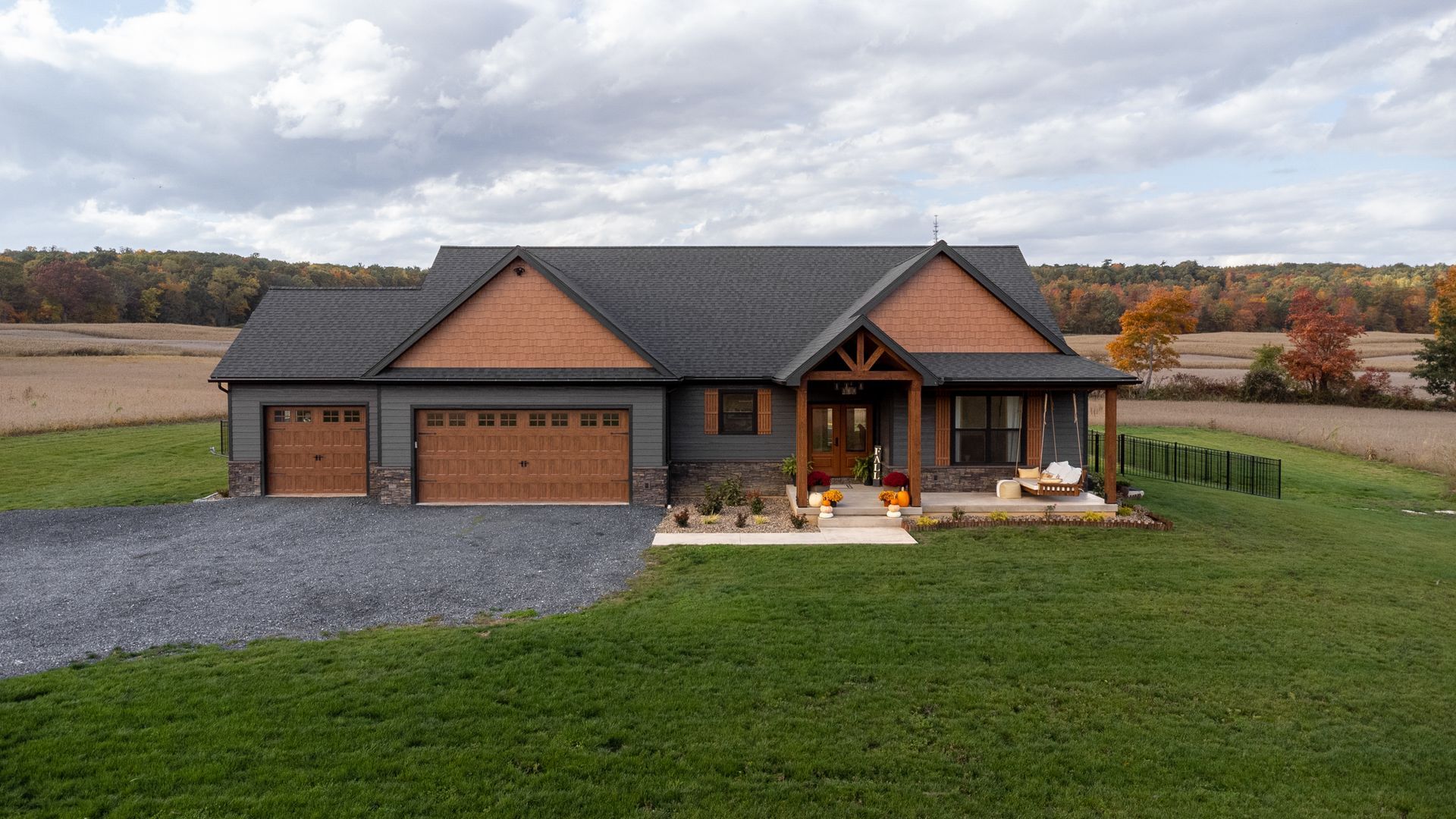 Custom ranch home design State College, PA