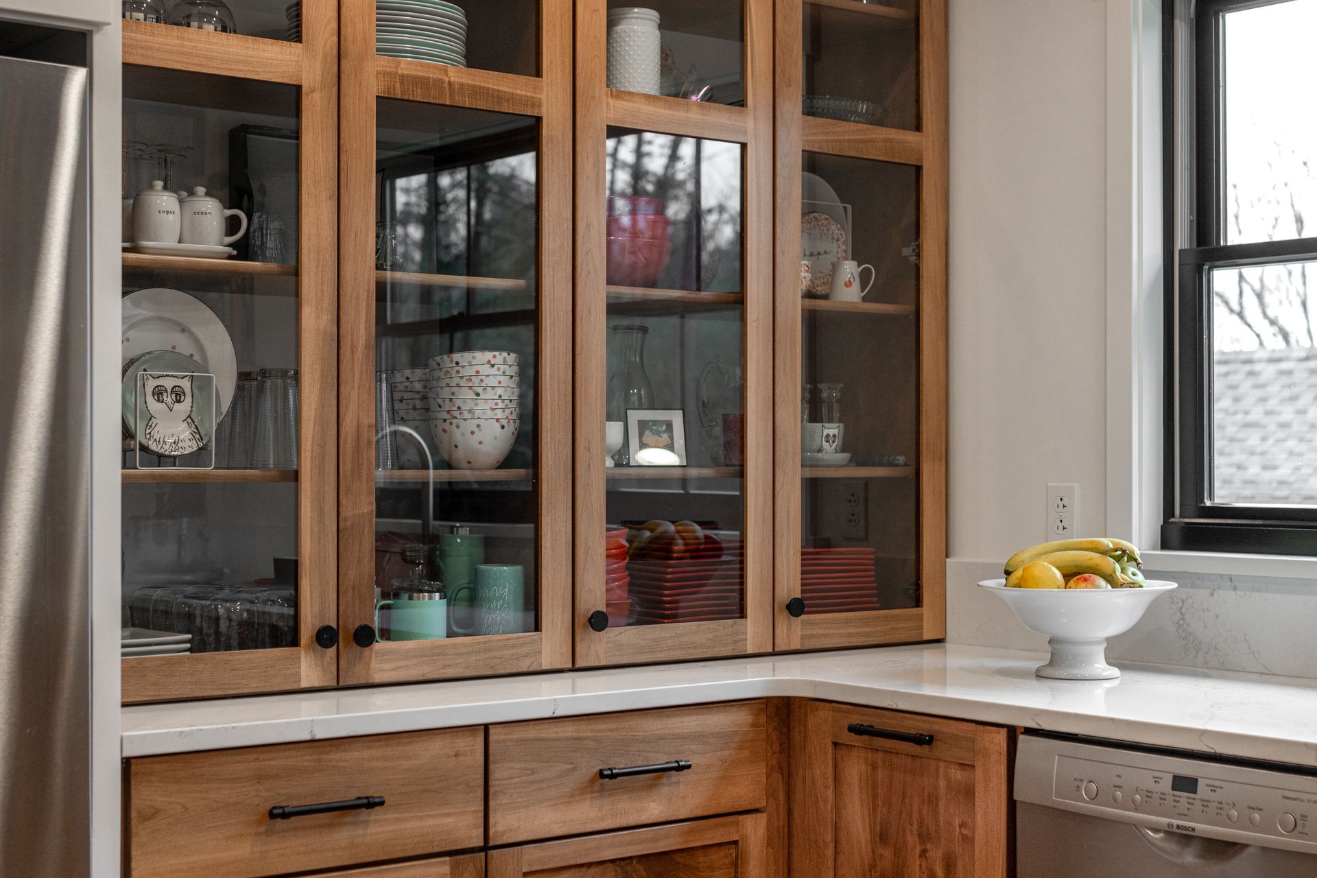 Custom wood kitchen cabinets, Amish home builder State College, PA