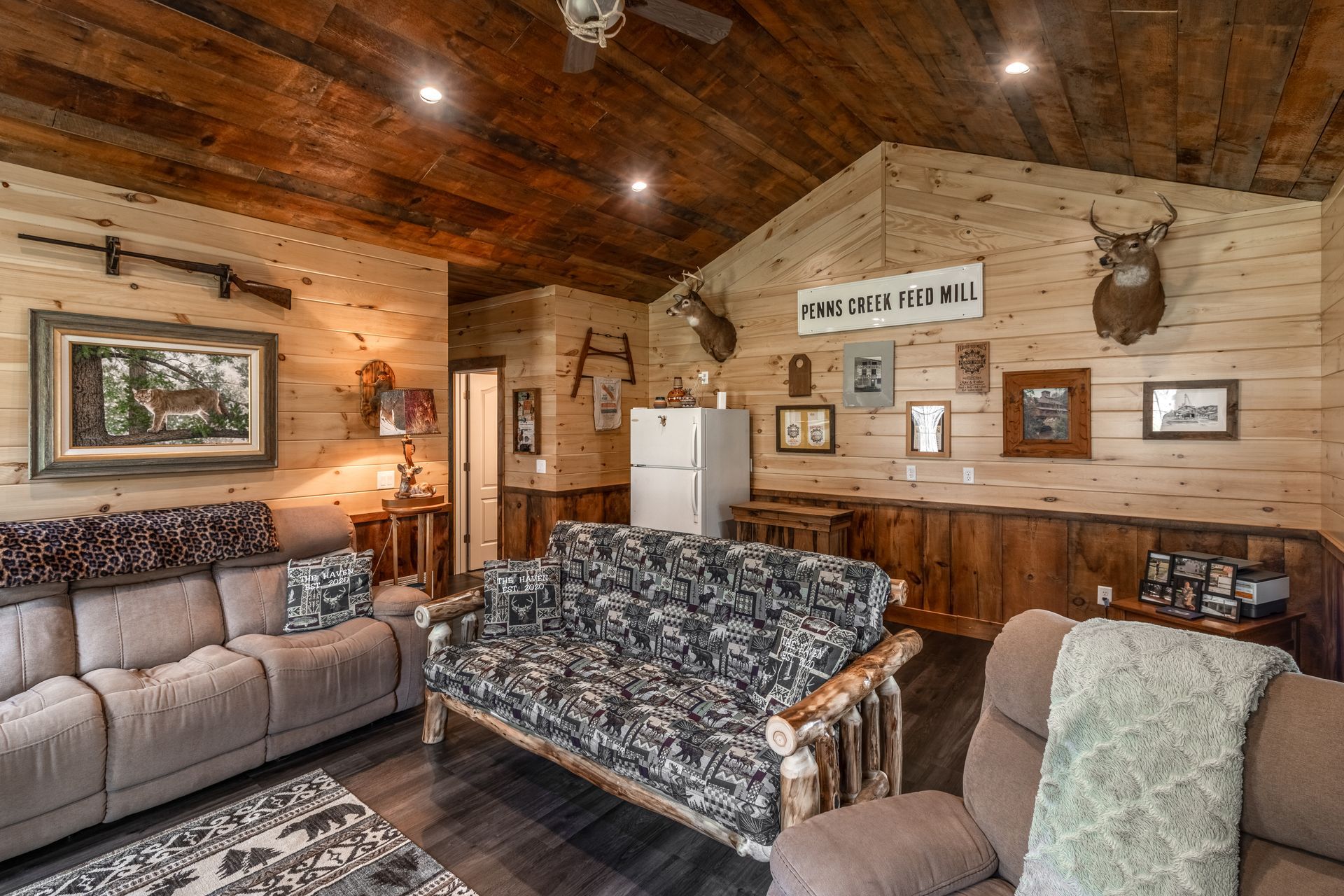 Custom home, hunting property, log cabin State College, PA.