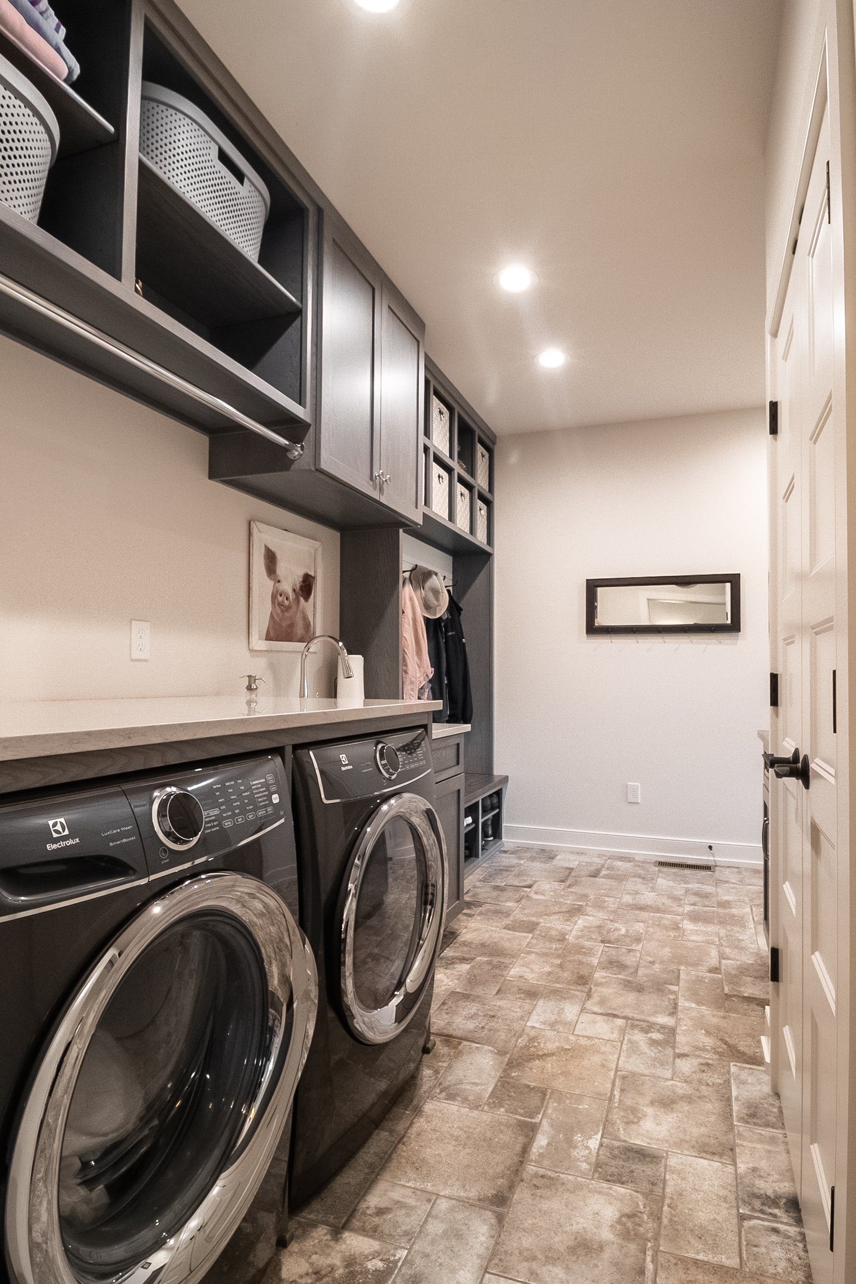 Laundry room - Amish home remodeler State College, PA