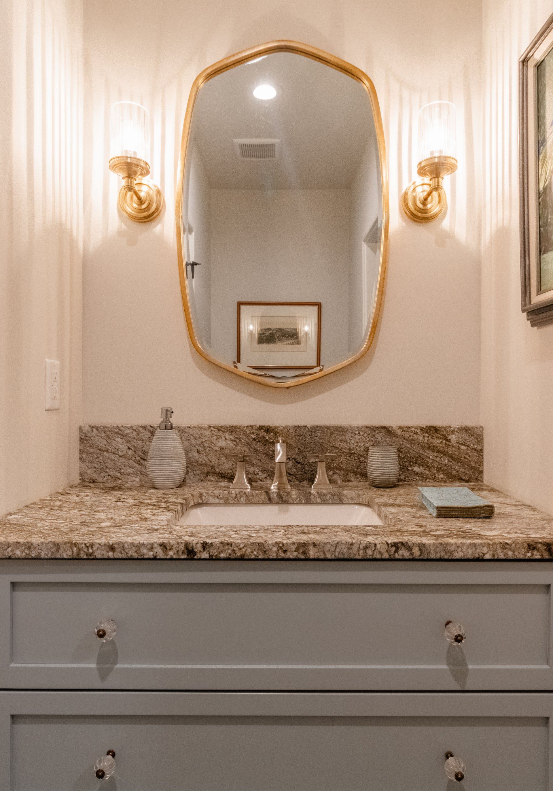 Bathroom sink - Custom home building in Pennsylvania