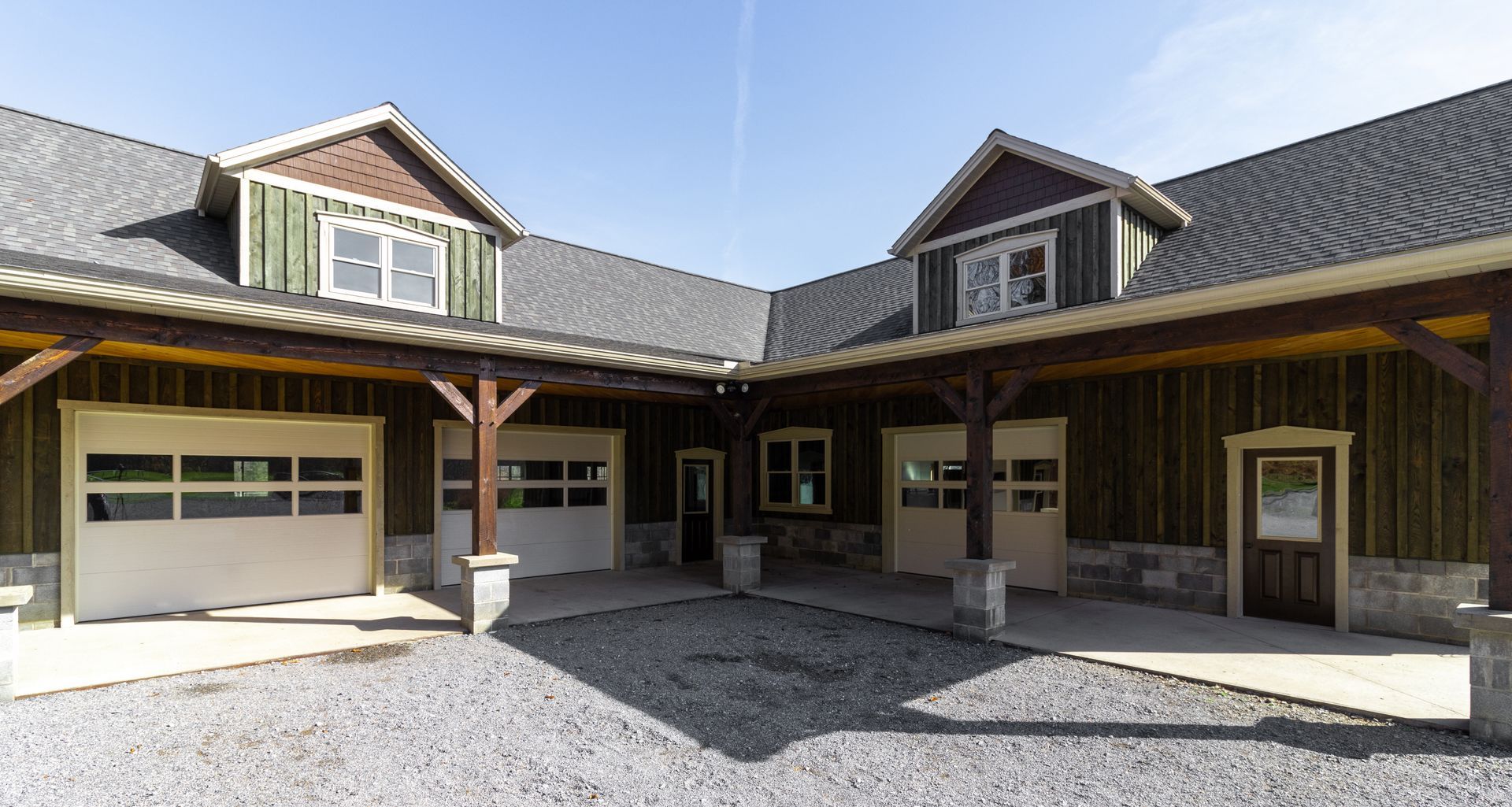 Custom garage with multiple bays State College, PA