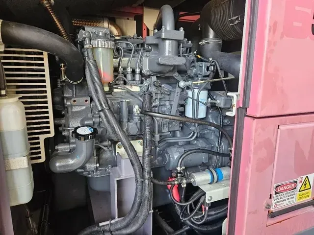 A Close up Of the Engine of A Generator — PEPS Machinery Services In Bethania, QLD