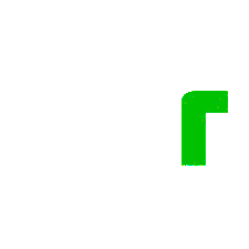 FIXr logo: Black letters FIX, green