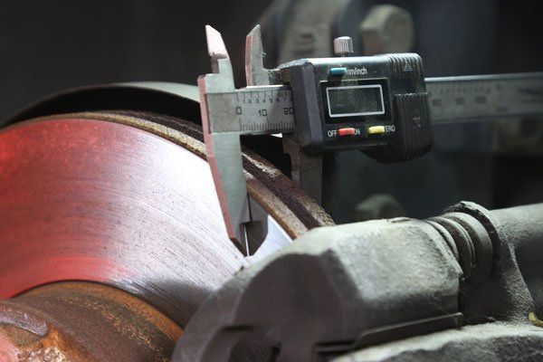 Car Brake Checking — Automotive Servicing in New Lambton, NSW