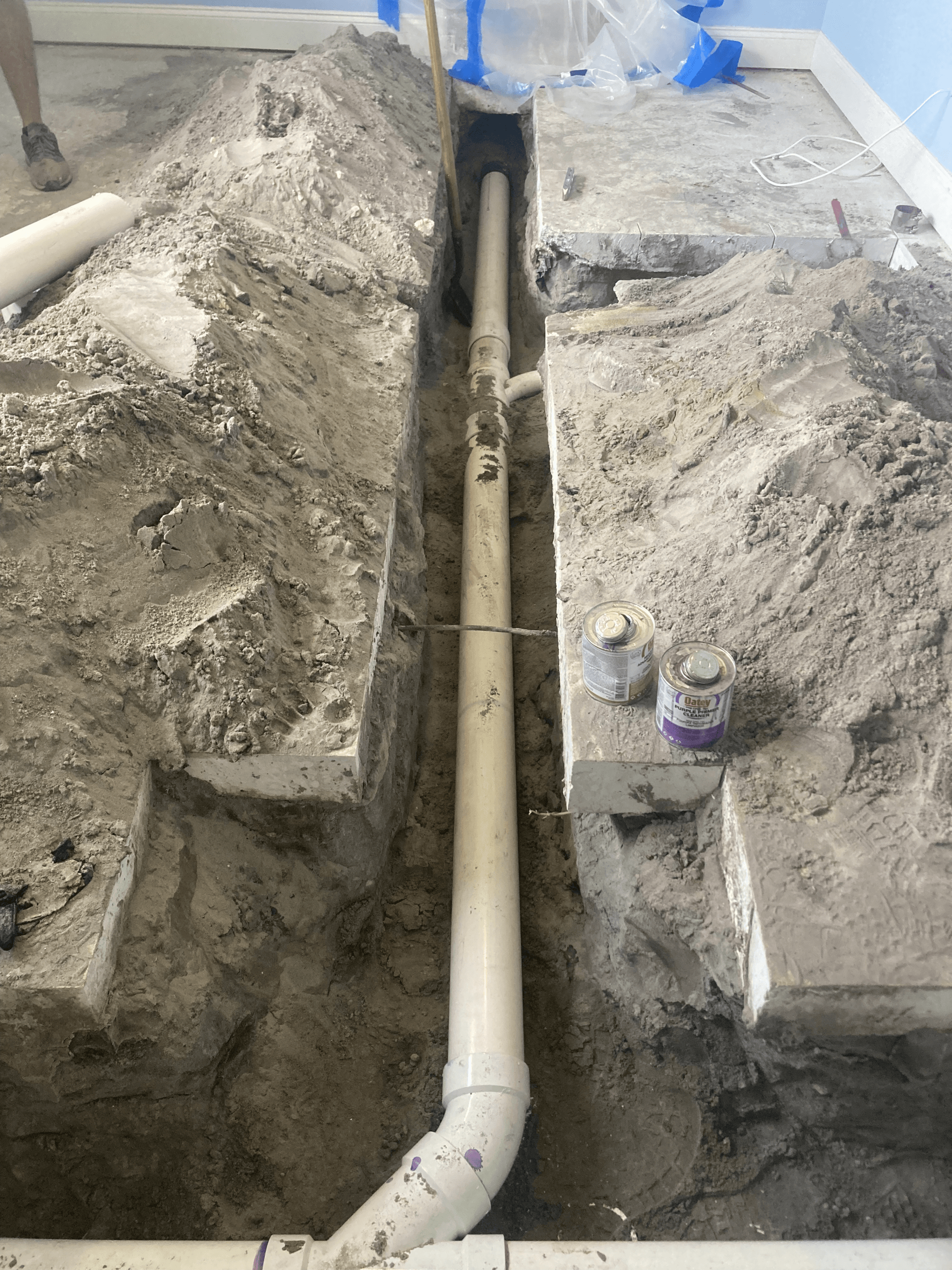 Interior Sewer Replaced - Safety Harbor, FL - Graywater Plumbing LLC