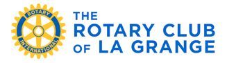 The logo for the rotary club of la grange