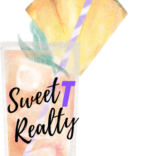 Sweet Realty logo with gold roof and house-shaped T, with “Southern Hospitality” tagline