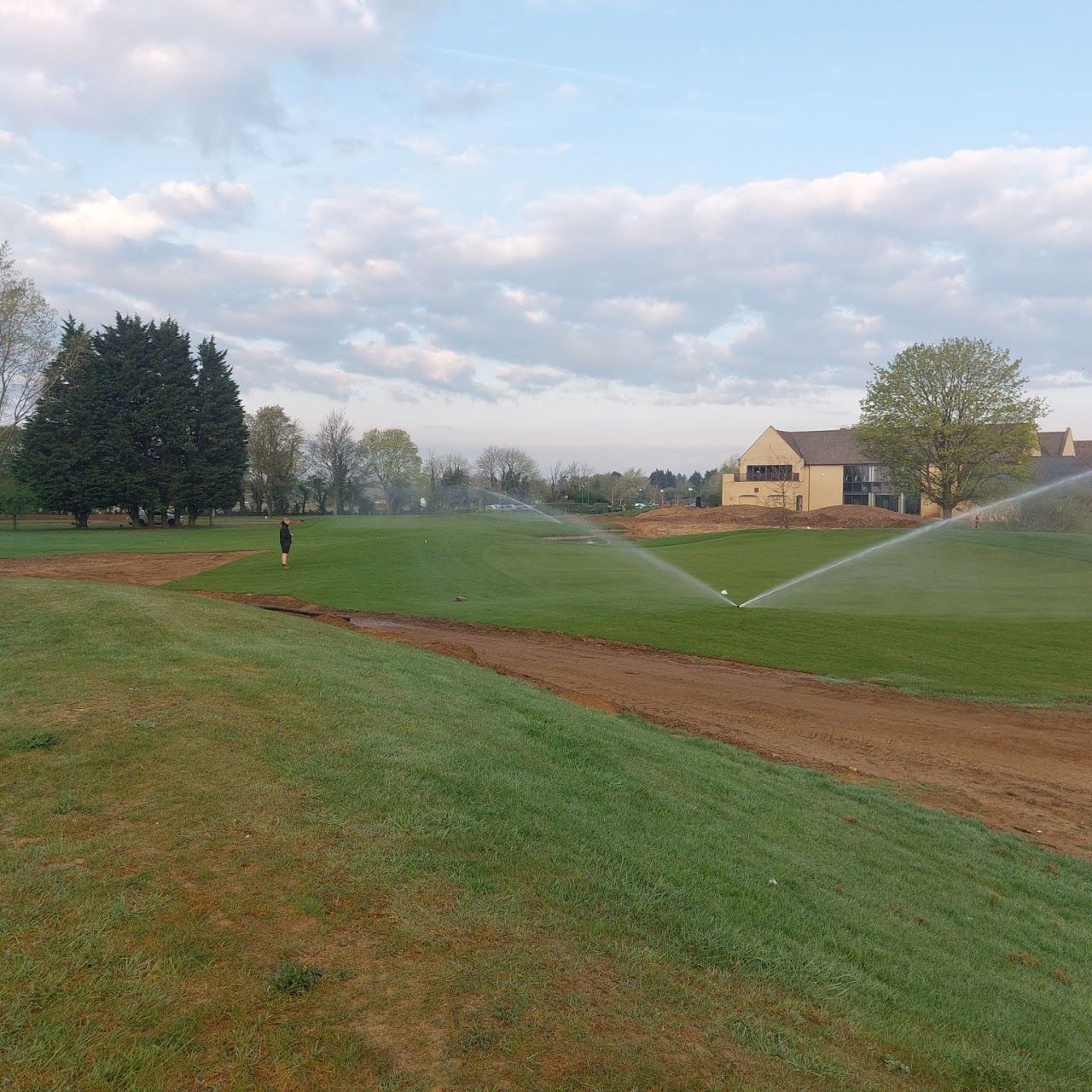 Irrigation Stockist and JK Irrigation Ltd on site work.