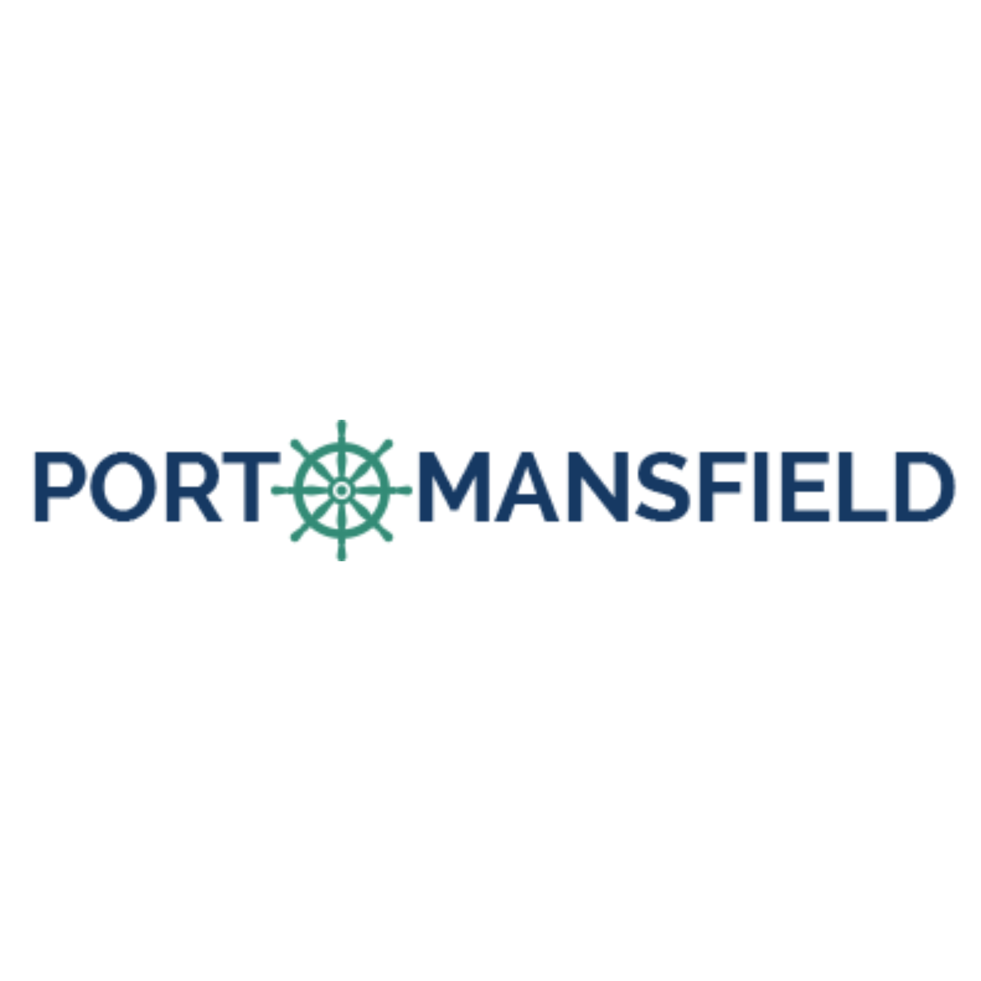 The previous Port Mansfield logo