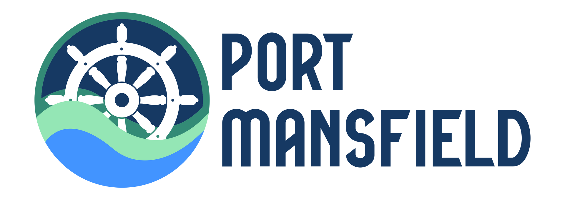 Port Mansfield logo designed by Focil Consulting