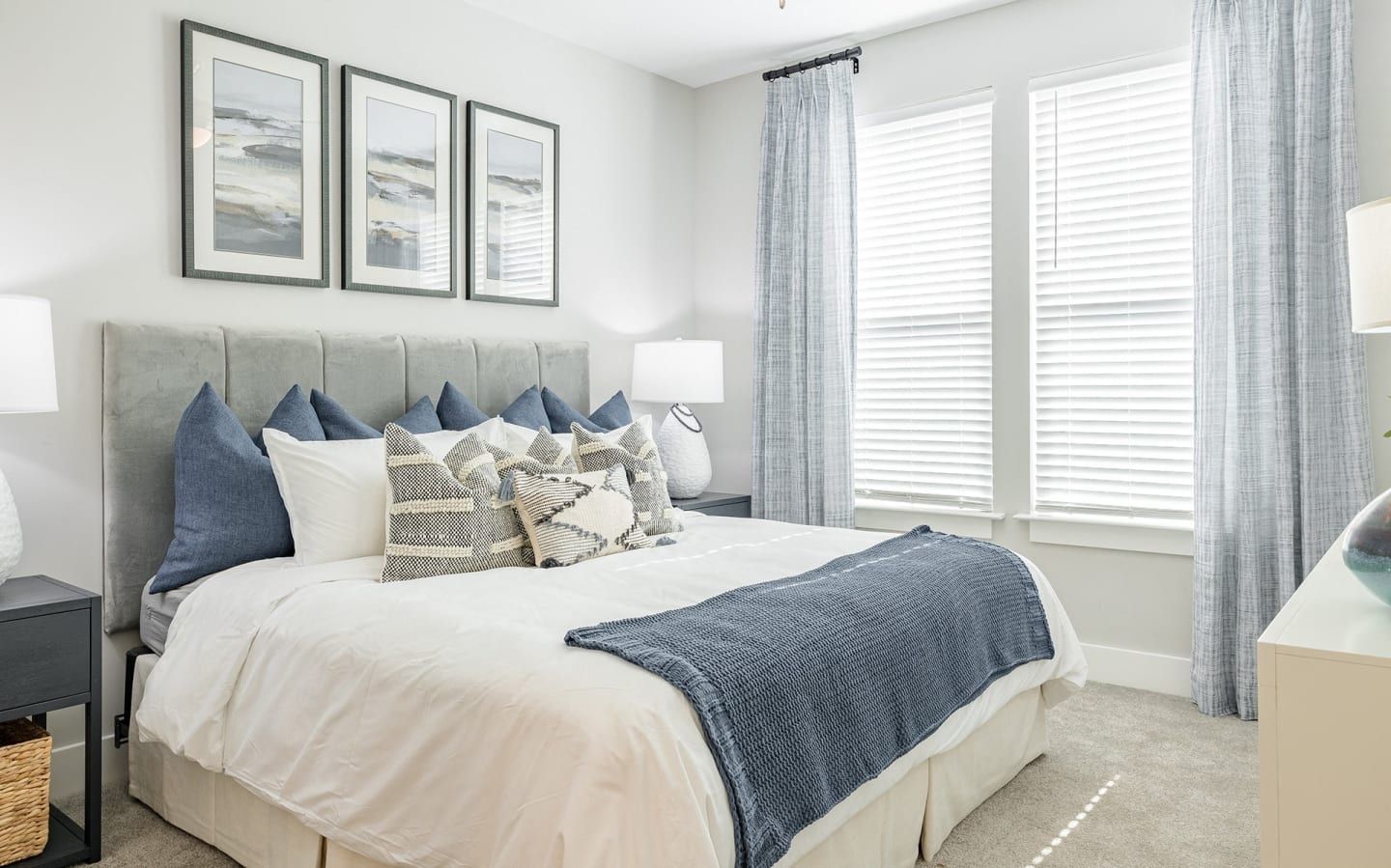 Bedroom at Populus Westside in Atlanta, GA.