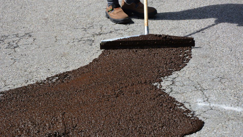 Anwendung Dosenasphalt