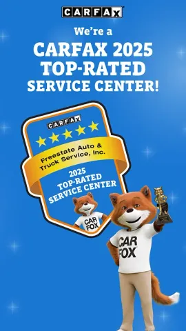 CarFax 2025 Top-Rated Service Center | Freestate Auto & Truck Service