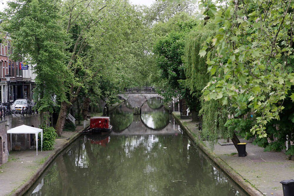 Oudegracht Utrecht canal view