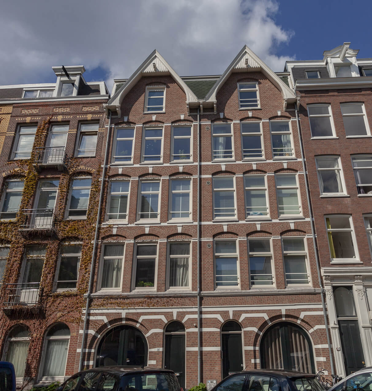 Ter Haarstraat, Amsterdam buitenkant van het gebouw