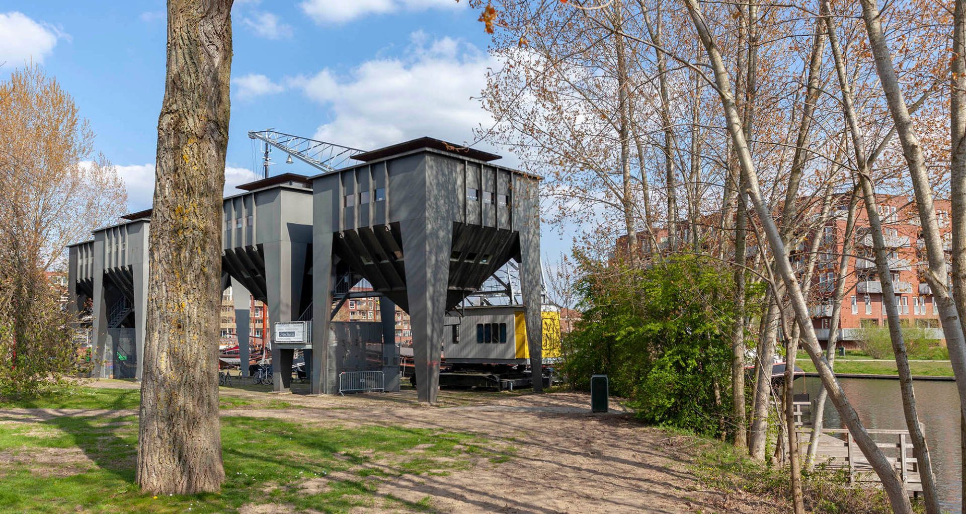 Veilinghavenkade, Utrecht silo view