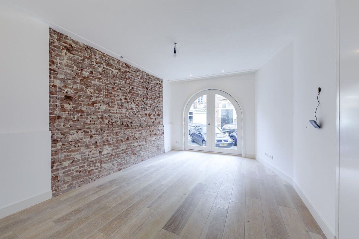 Interior of apartment at Ter Haarstraat, Amsterdam