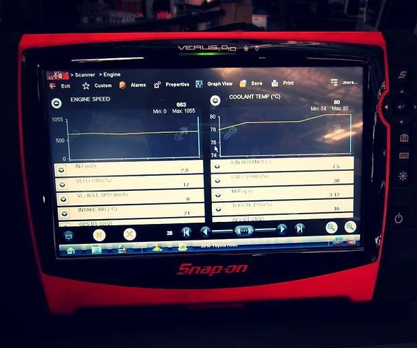 Diagnostics Screen — Raff's Advanced Automotive P/L in Fairy Meadow, NSW