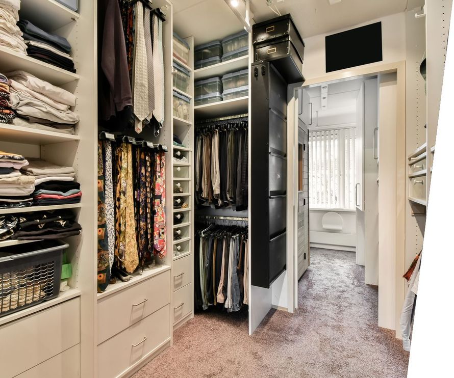 Well arranged Closet