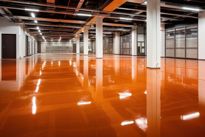 An image of Industrial Epoxy Flooring Services in Garner, NC