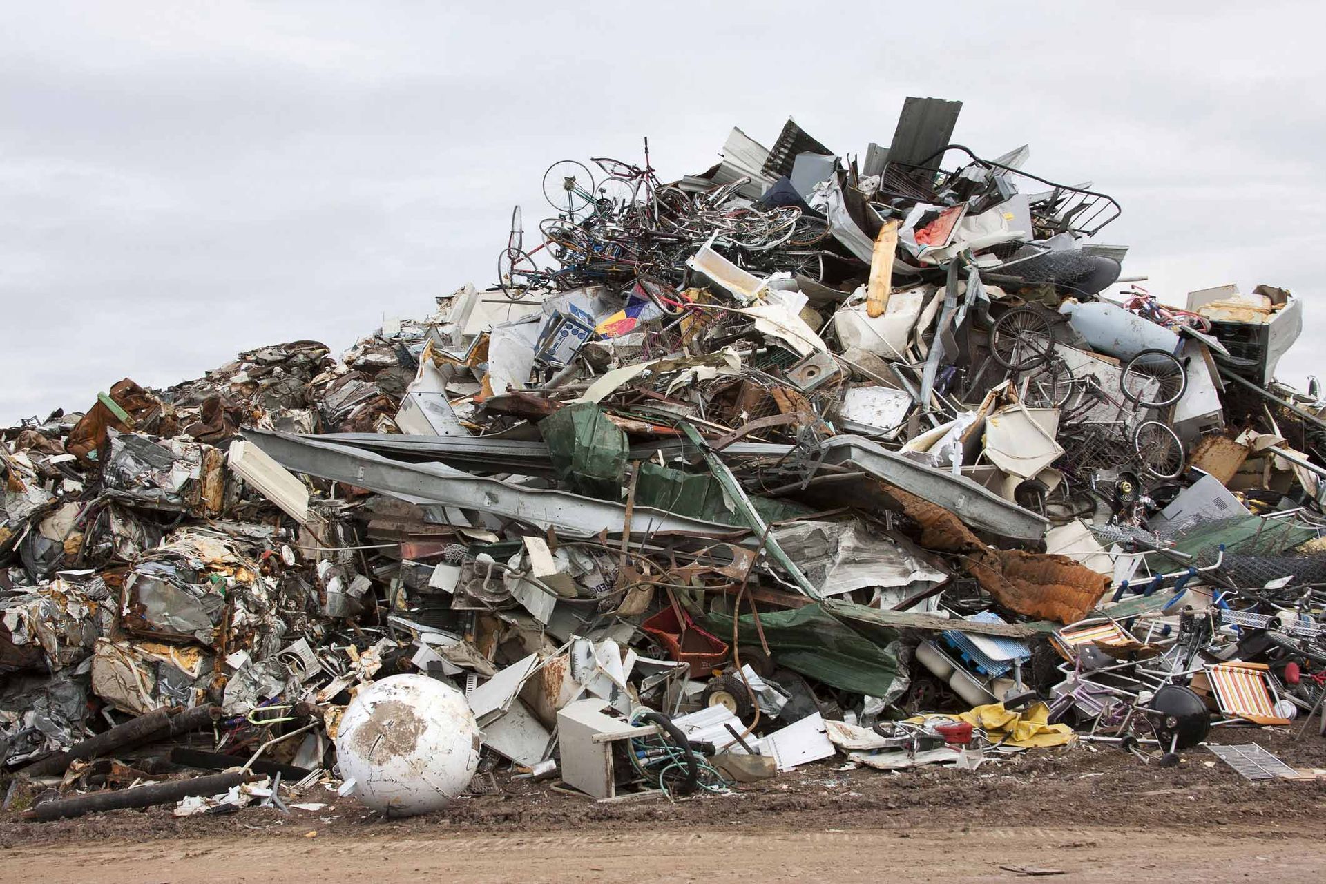Pile Of Scrap Metal — Sydney, NSW — APC Rubbish Removal