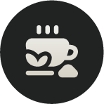 Logo de hotel con cafetería en Bogotá.