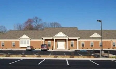 Funeral home building with a welcoming entrance, reflecting the professional setting at Roanoke, VA