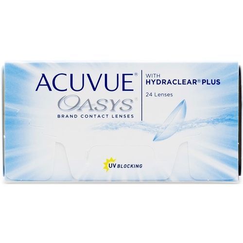 Acuvue oasys brand contact lenses with hydraclear plus 24 lenses