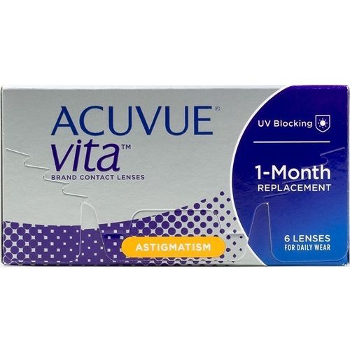Acuvue vita 1 month replacement contact lenses for astigmatism