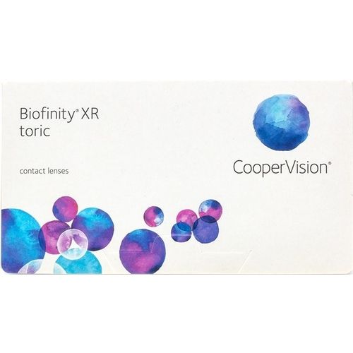 Biofinity xr toric contact lenses by coopervision