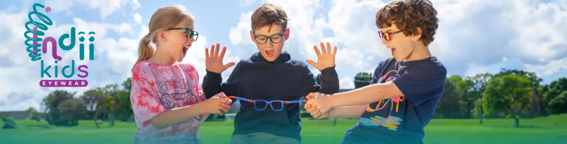 Kids Playing with Eyeglasses