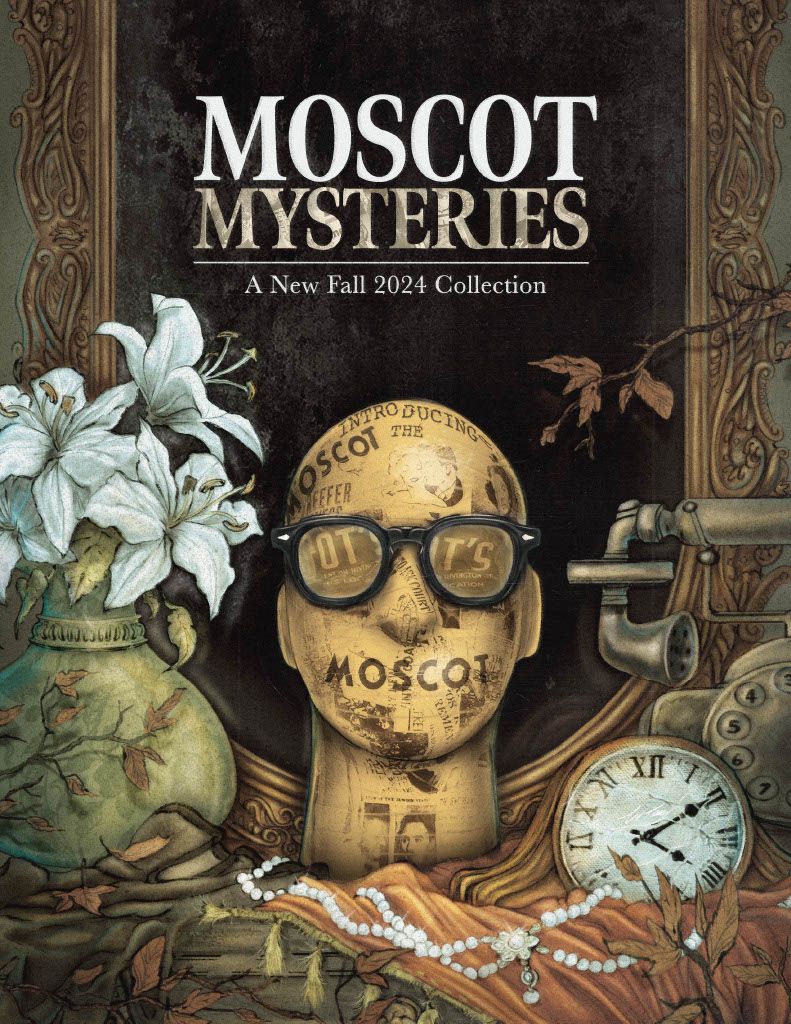 The cover of a book called moscot mysteries