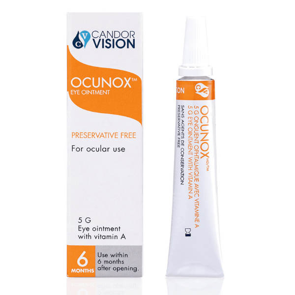 Candor vision Ocunox eye ointment with vitamin a