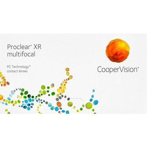 A box of proclear xr multifocal contact lenses by coopervision.