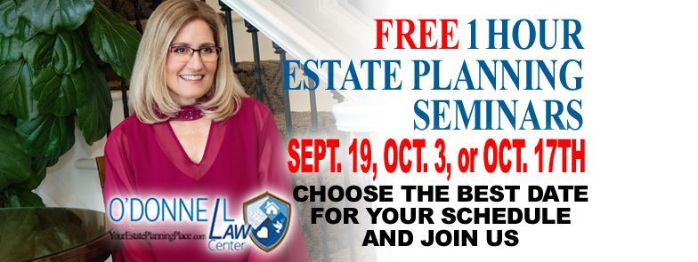 An advertisement for a free estate planning education seminar