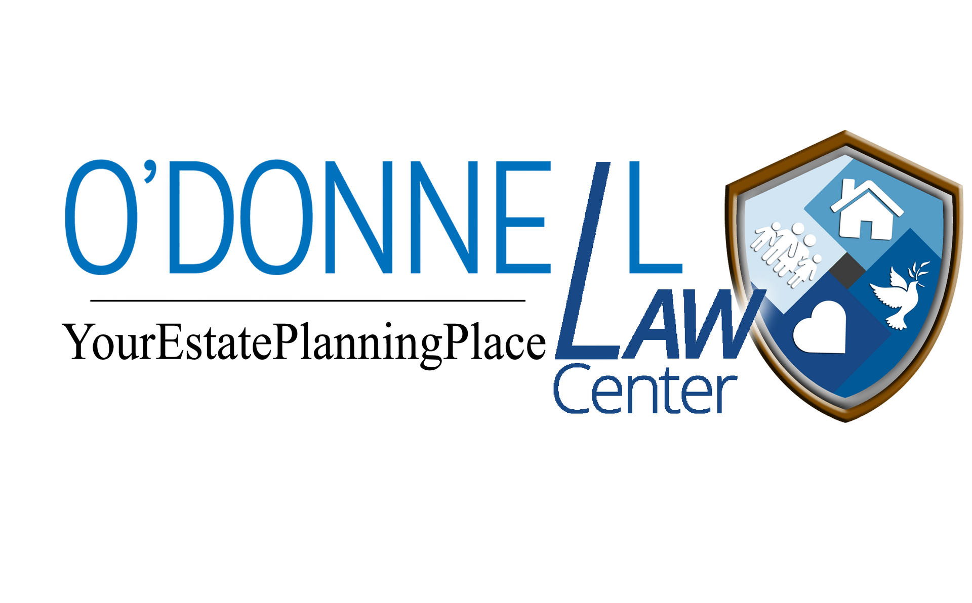 The logo for o ' donnell l law center