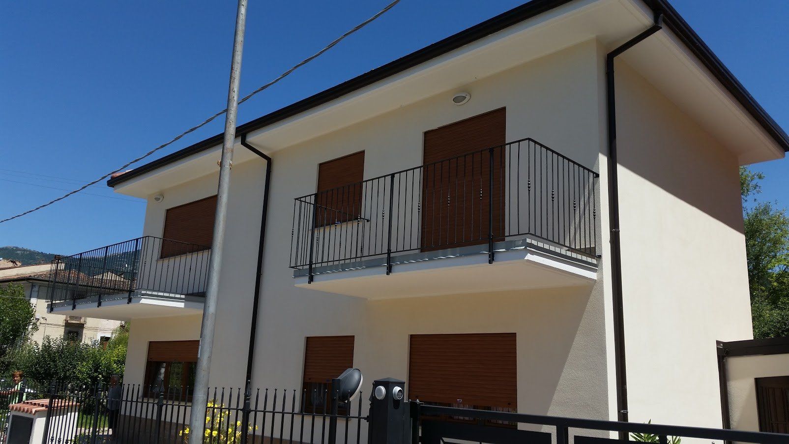 Villetta con balcone