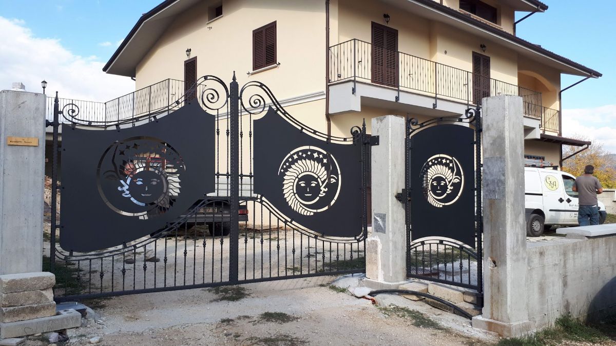 Cancello per villa 3