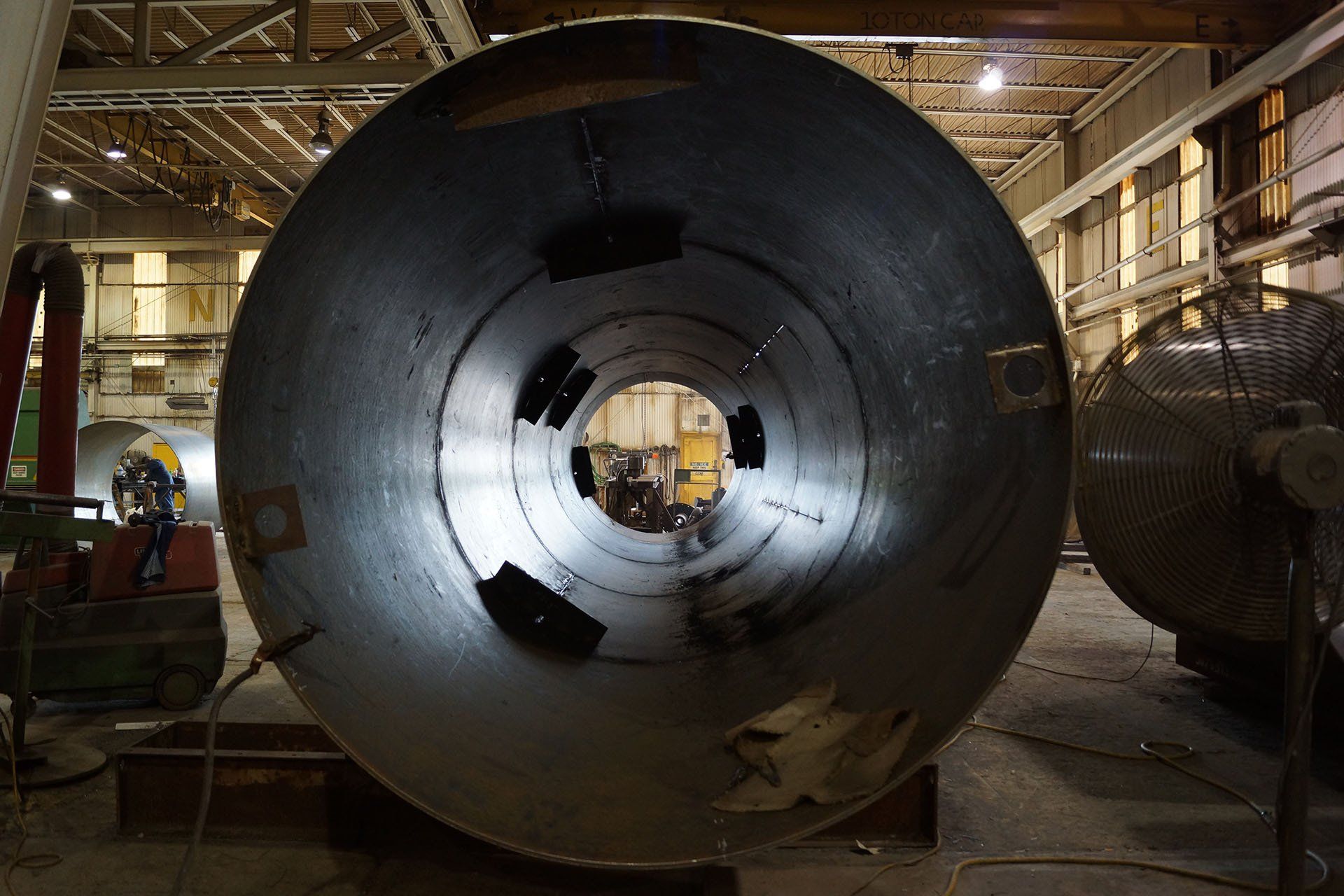 Inner Recuperator — Pittsburgh, PA — J. W. Steel Fabricating Co.