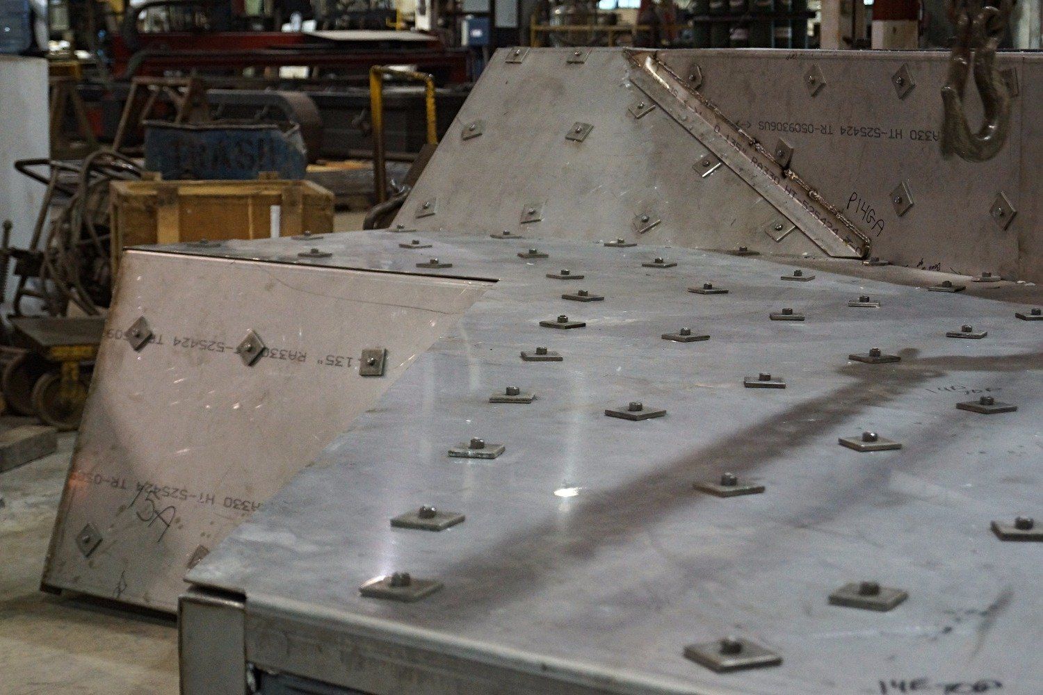 Dust Hood — Pittsburgh, PA — J. W. Steel Fabricating Co.