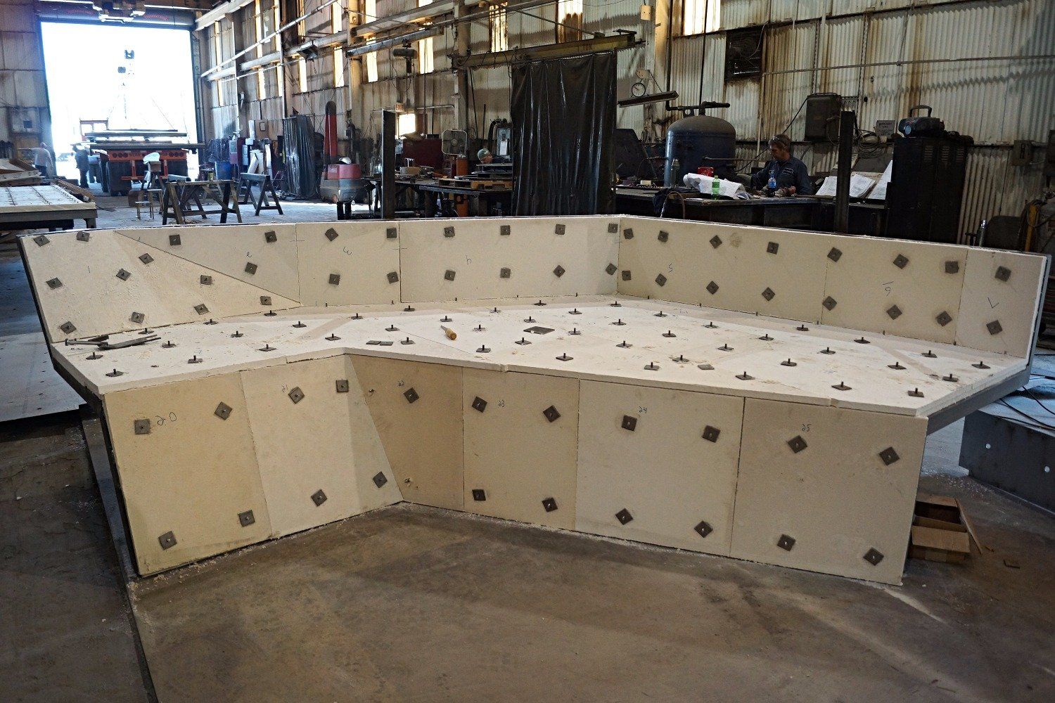 Dust Hood Overview — Pittsburgh, PA — J. W. Steel Fabricating Co.