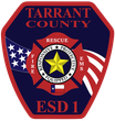 Tarrant County ESD 1 logo patch