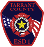 Tarrant County ESD 1 logo patch