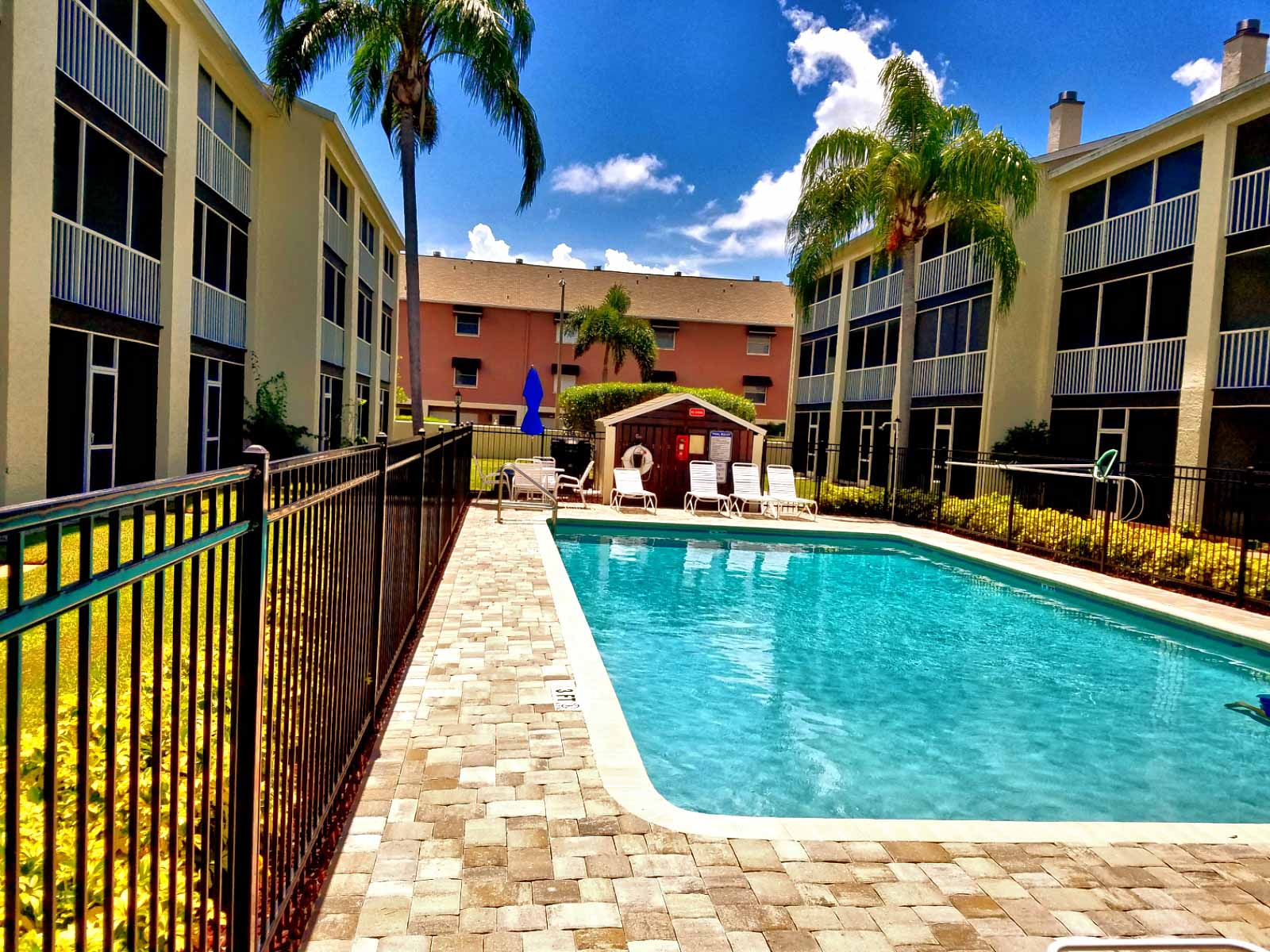 Community pool in Tierra Verde, FL