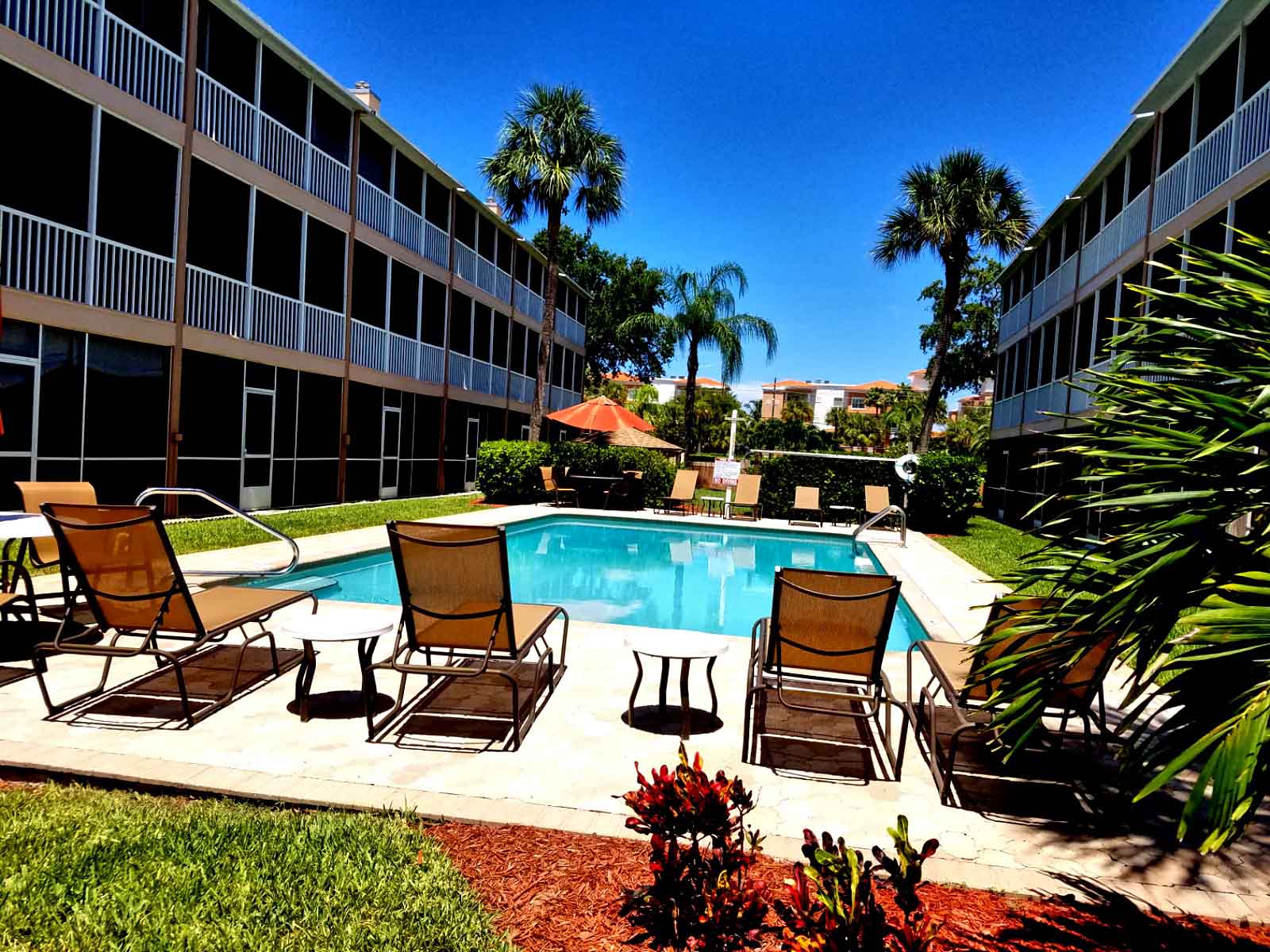 Community pool in Tierra Verde, FL