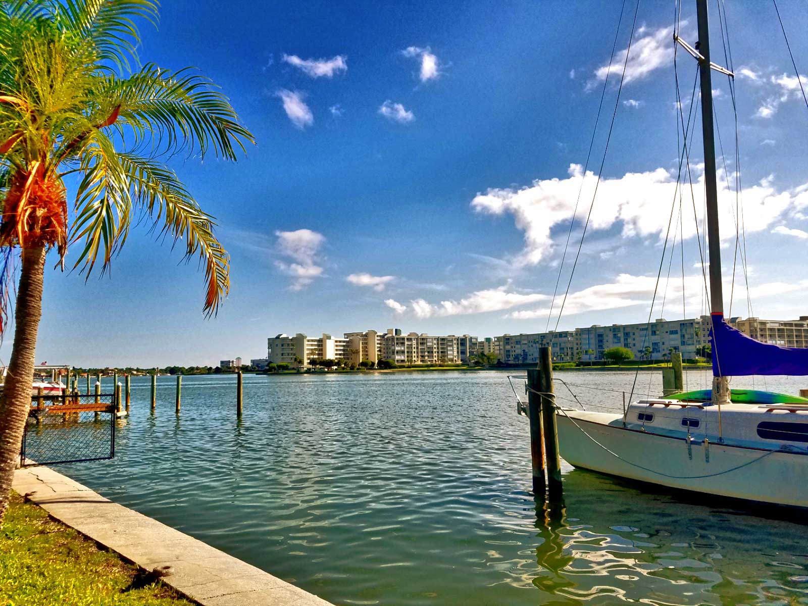 Boat docks in Tierra Verde, FL