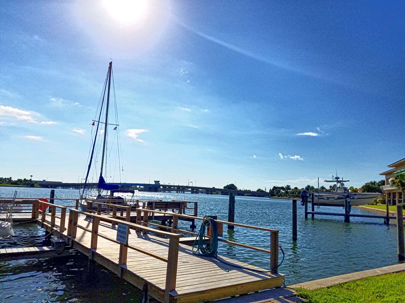 Boat docks in Tierra Verde, FL